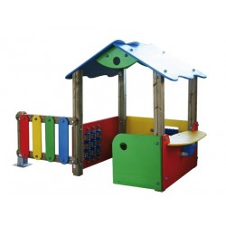 RENKLİ EVİM MODELİ  AHŞAP EV