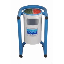 KAFES TİPİ BAHÇE ÇÖP KOVASI