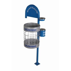 SEPET TİPİ BASTON BAHÇE ÇÖP KOVASI