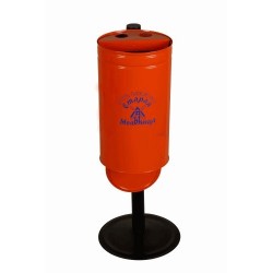 ALTTAN BOŞALTMALI BÜYÜK DİREĞE MONTE BAHÇE ÇÖP KOVASI