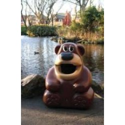 AYI MODELİ PLASTİK ÇÖP KUTUSU